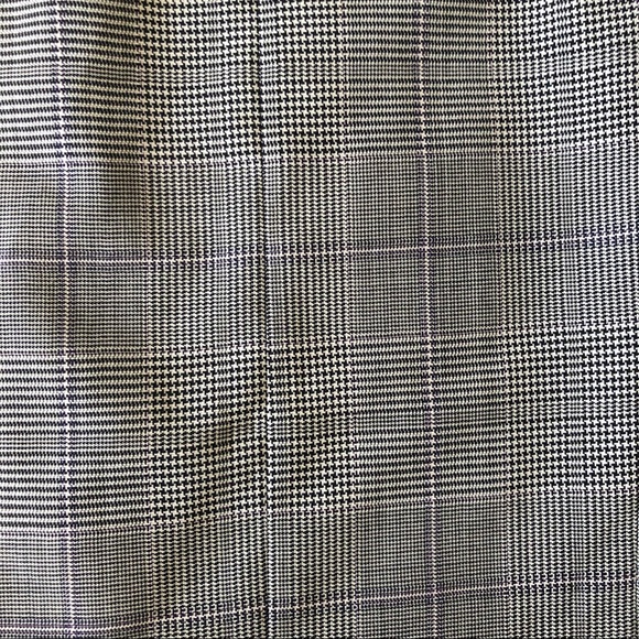ARMANI Collezioni Wool Silk Microplaid Skirt - Picture 2 of 12